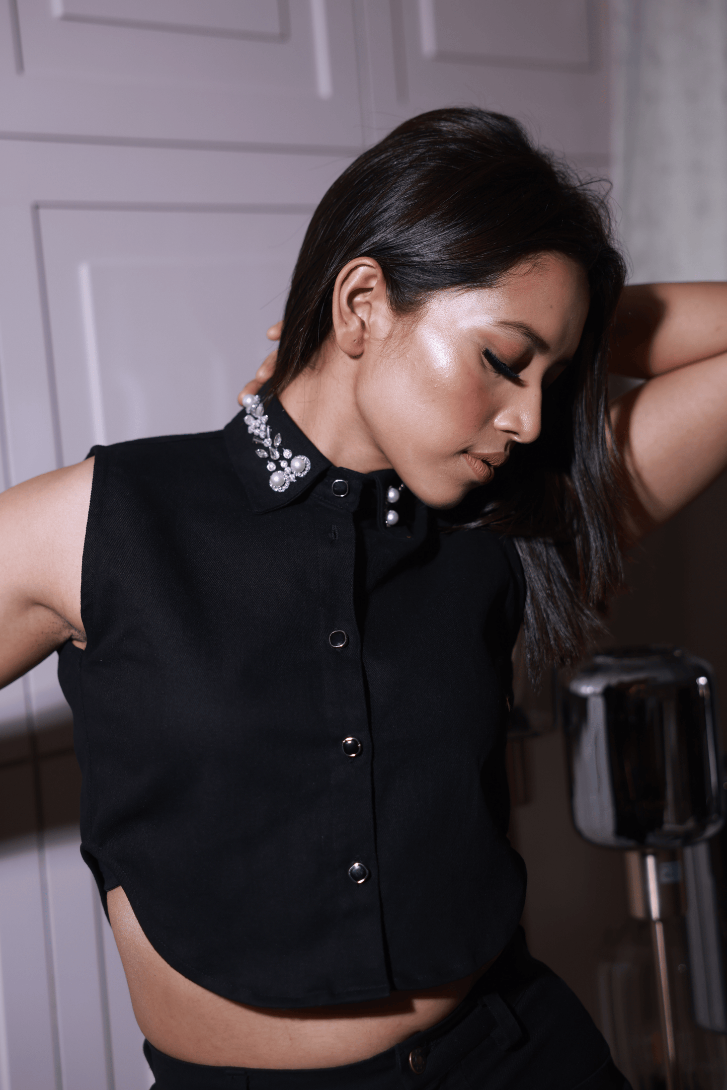 PEARL EDGE WAISTCOAT