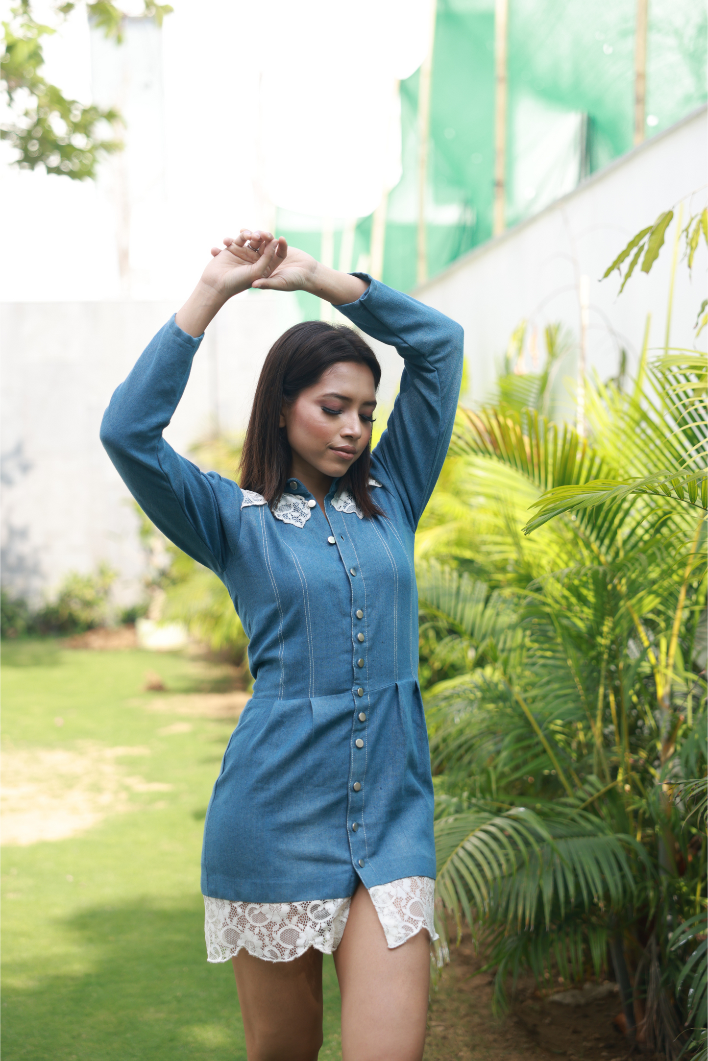 THE LACED EASE DRESS