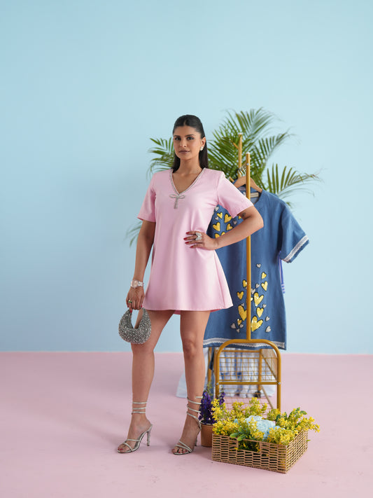 PINK BOW DRESS