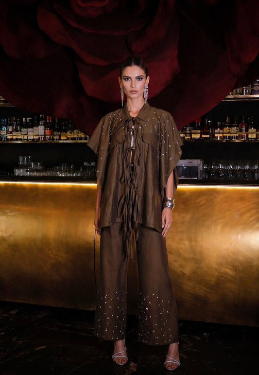 BRONZE TASSEL SET
