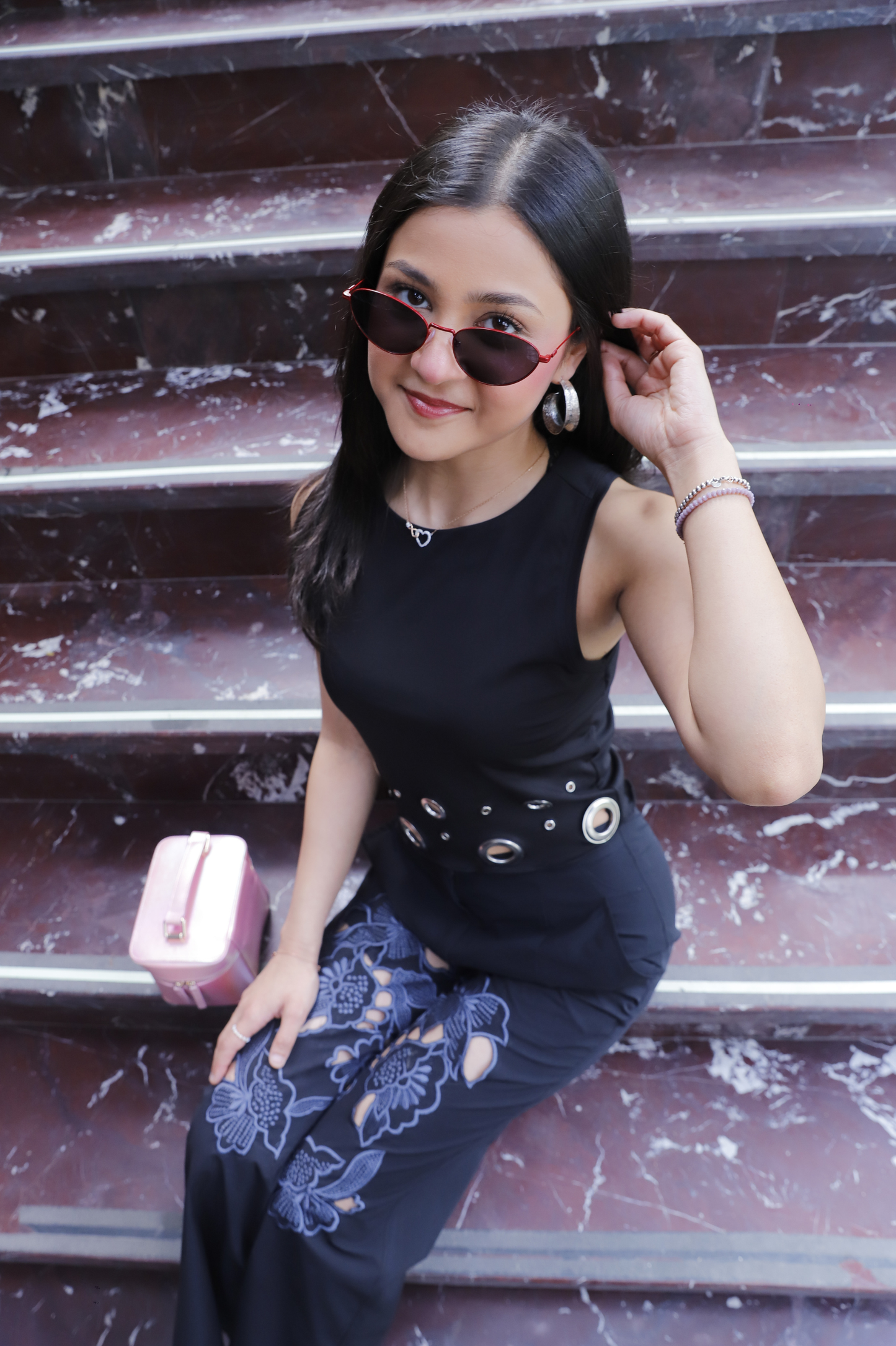 CUTWORK PANTS